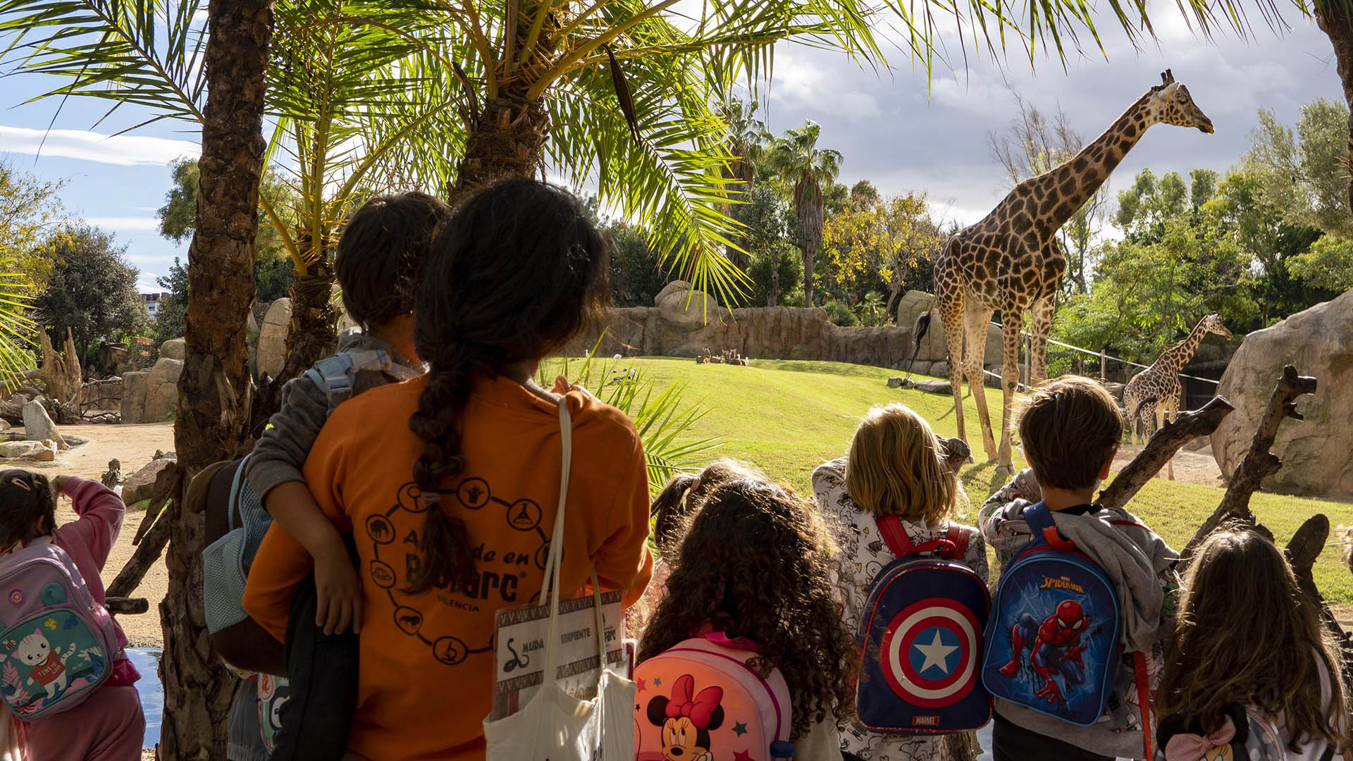 Visitas escolares en BIOPARC Valencia