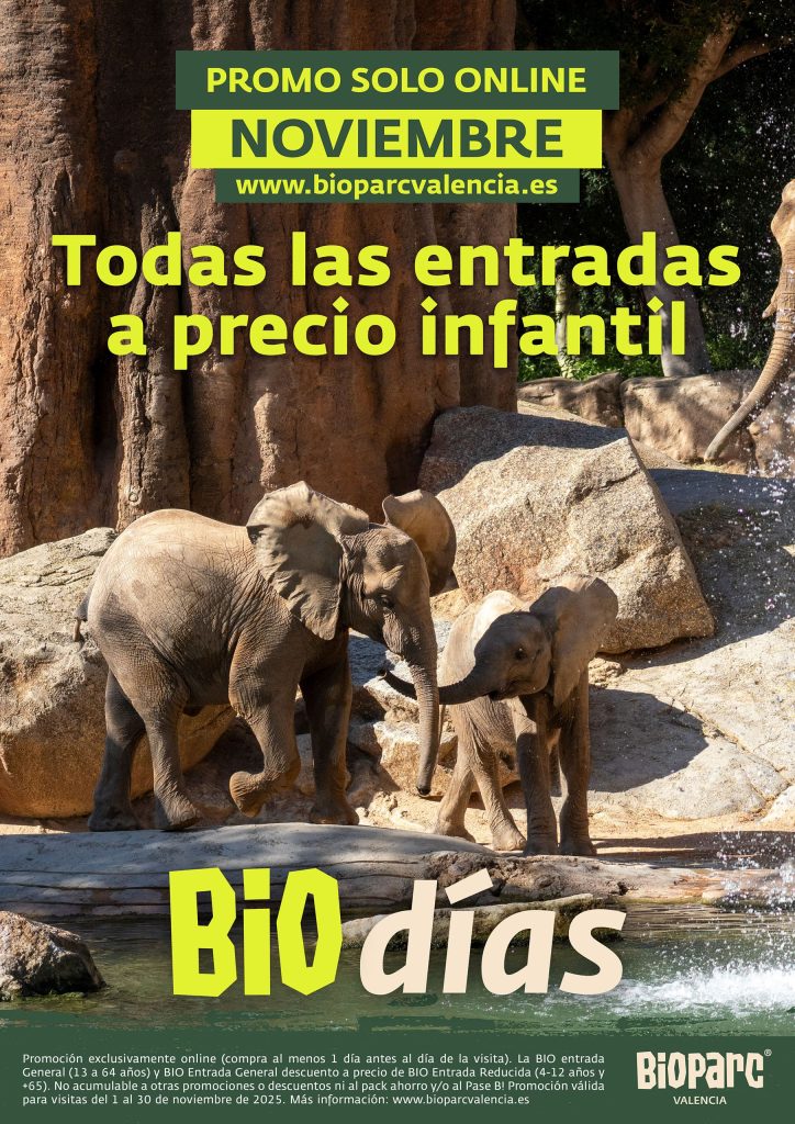 Promoción BIOdías 2025 BIOPARC Valencia