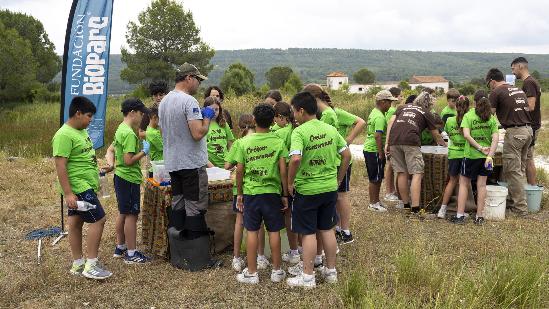 Jornada de reintroducción de gallipatos con el proyecto de Naturalización en las Aulas de la Fundación BIOPARC