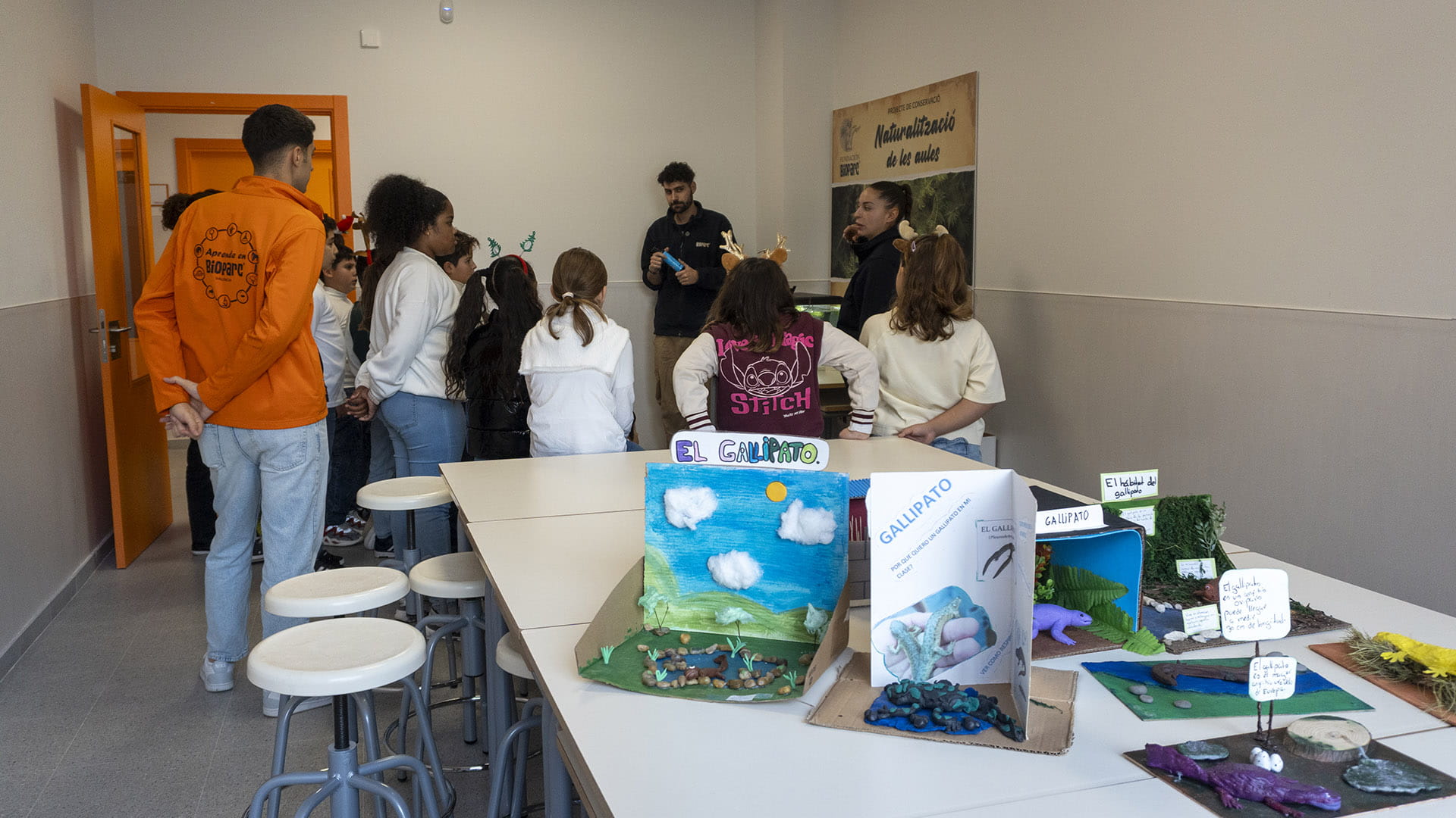 Proyecto educativo Naturalización de las Aulas impulsado por Fundación BIOPARC y BIOPARC Valencia
